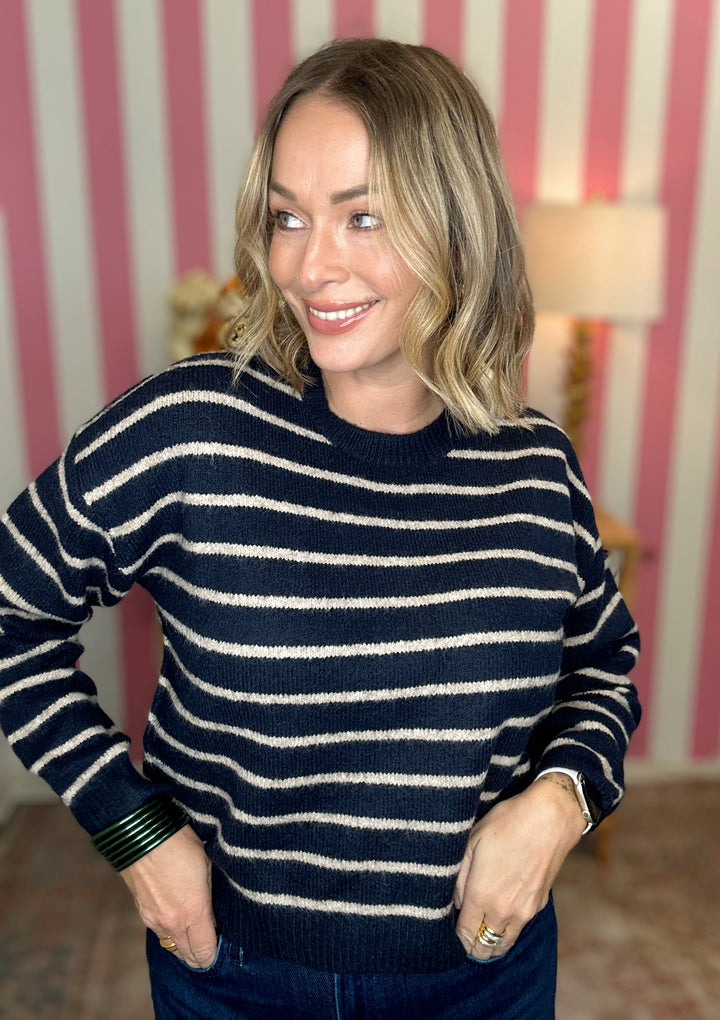The Forum Sweater in Navy