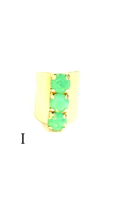 The Magic Triple Stone Ring