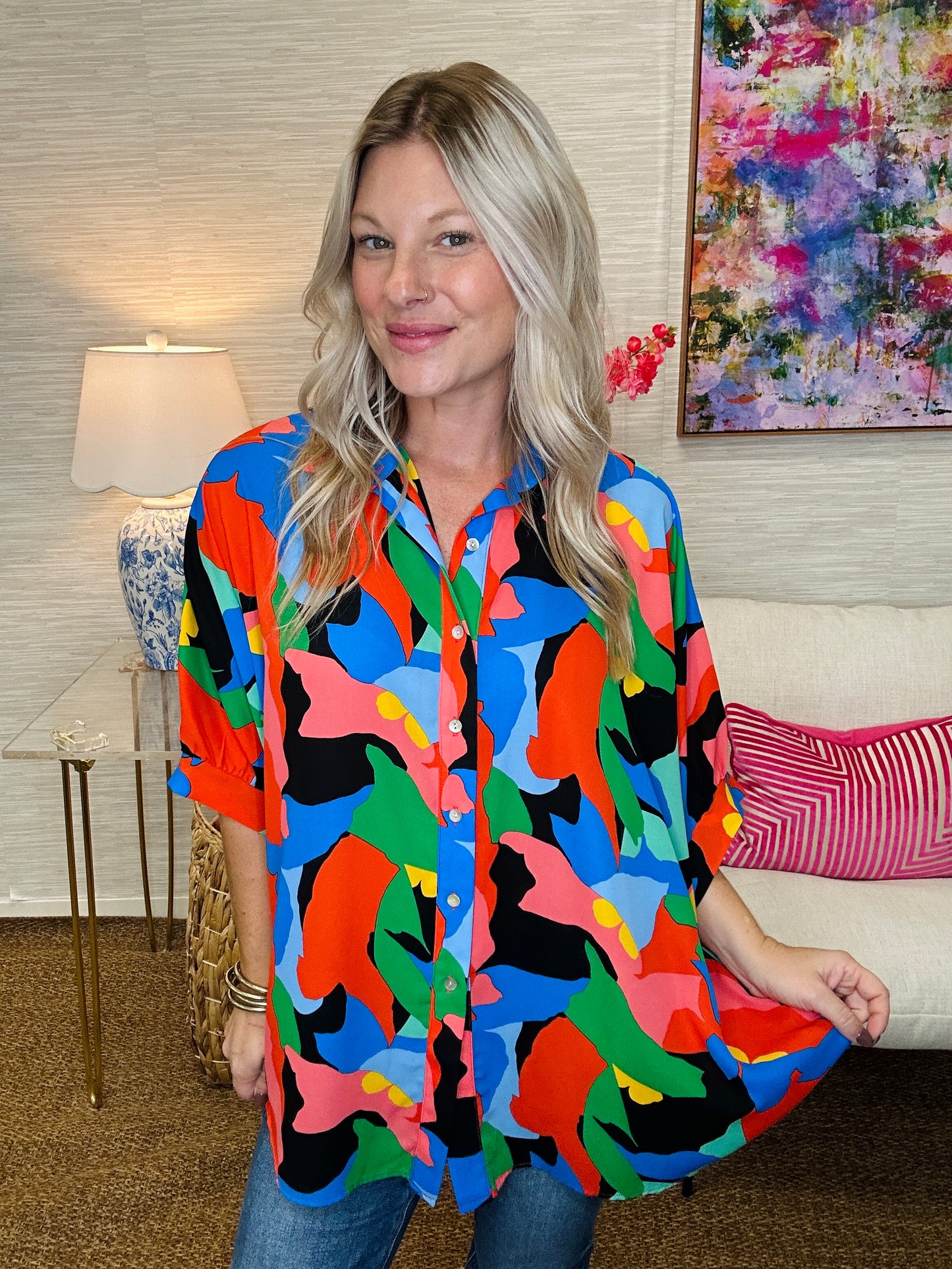 The Blooming Bliss Arizona Top - AS