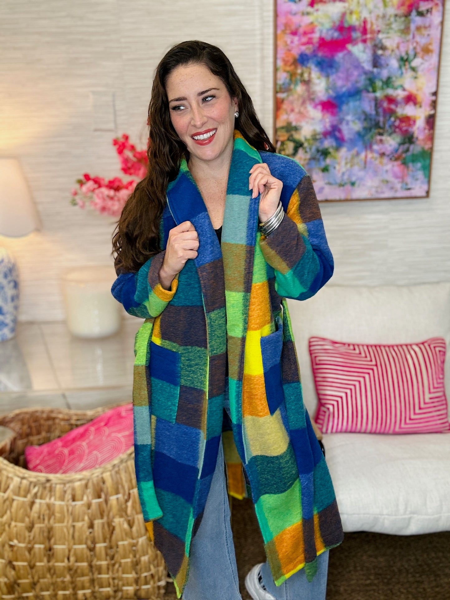 The Cobalt Crush Coat