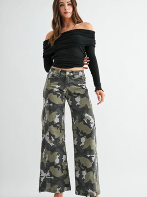 The Mica Camo Axle Jeans