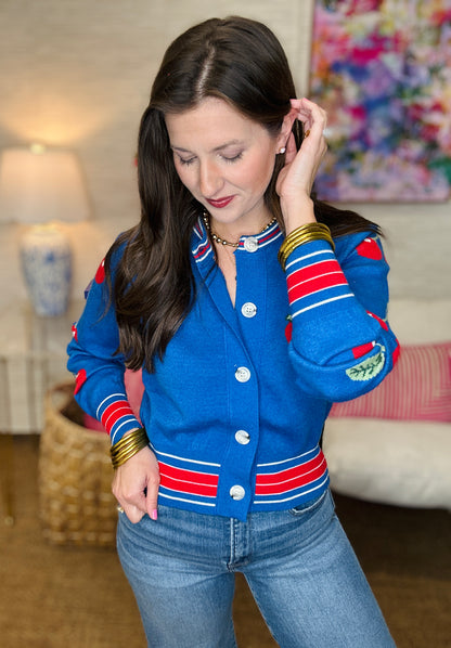 The Strawberry Cardigan