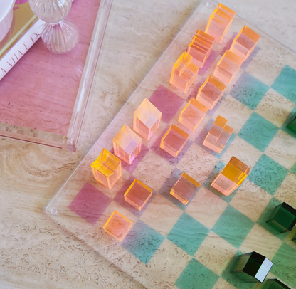 The Ombret Sherbet Chess & Checkers