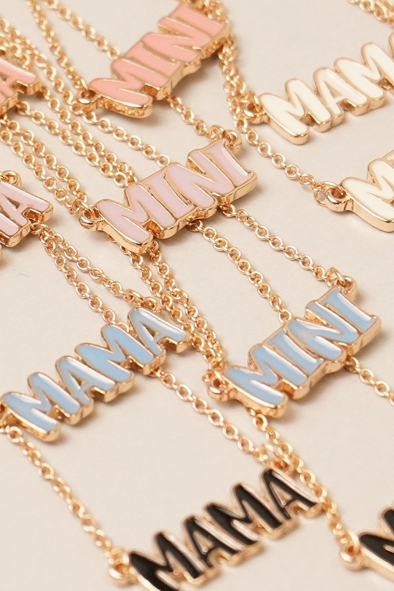 Mama and Mini Necklaces