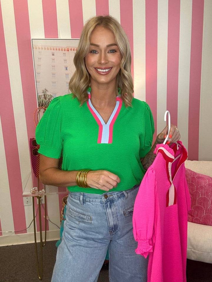 The Bessie Top- 2 Colors