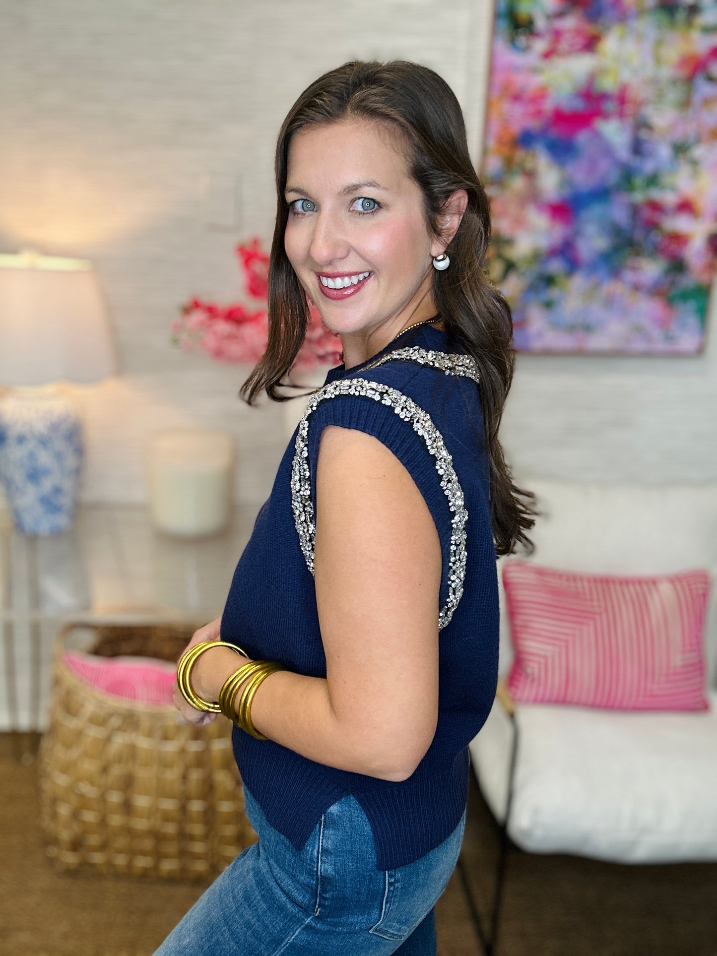 The THML Gem Top- 2 Colors