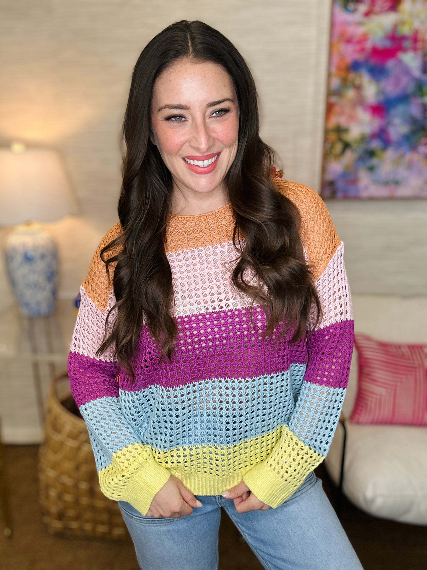 The Crushed Kinit Top