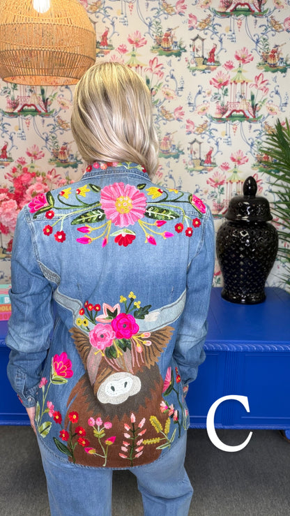 The Custom Denim Shirts- M