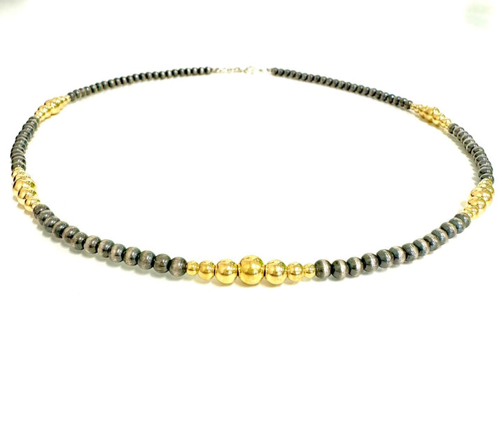 The Sterling with 14k Gold Plated Necklace