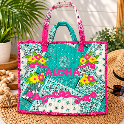 The POL Aloha Totes-2 Colors