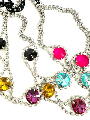 (TOVA) SIENNA Party Electrics Necklace