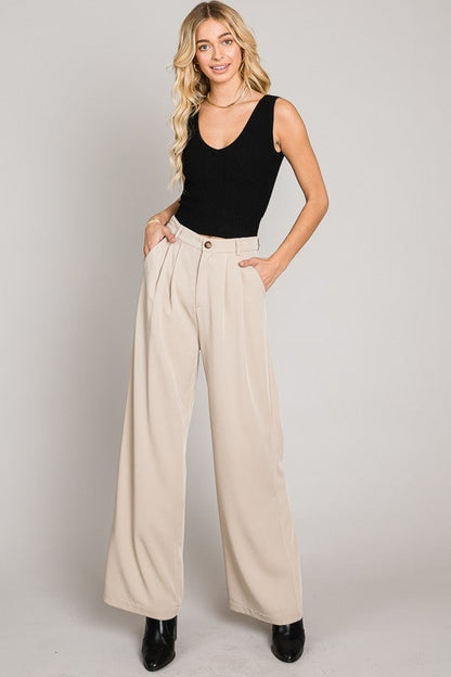 Pale Almond Trousers