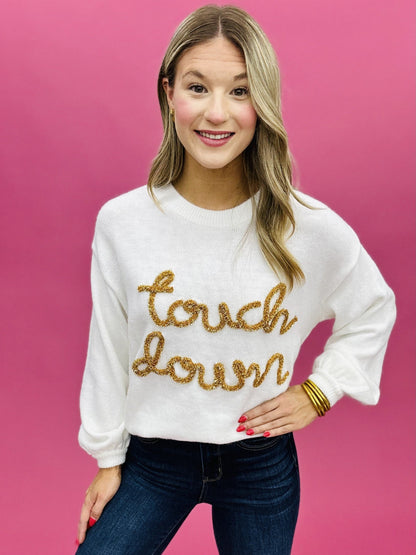 The LS Tinsel Touchdown Sweater - 4 Colors