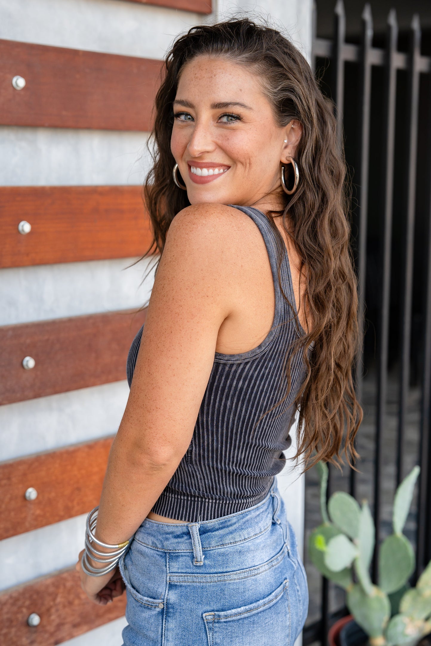 The STEAL Ribbed Tank-15 Colors