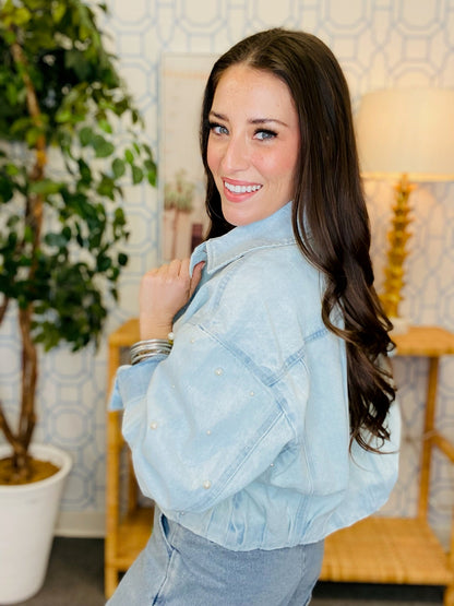 The Cropped Pearl Jacket