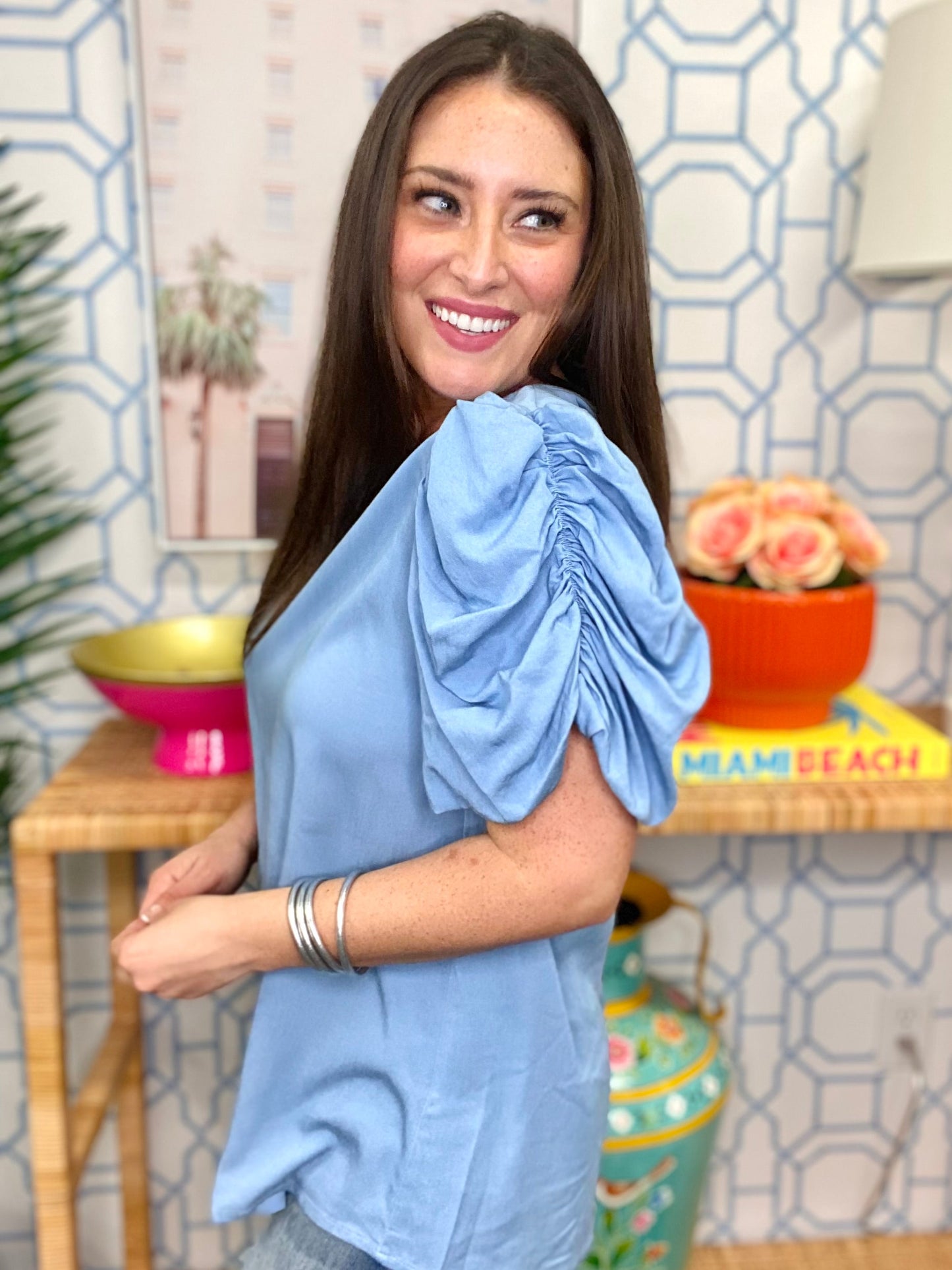 The Bridge Top in Chambray