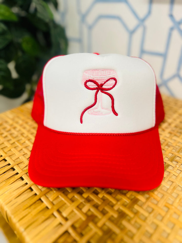 The Bubbles & Bows Trucker Hat