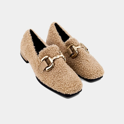 The Beige Therese Loafers