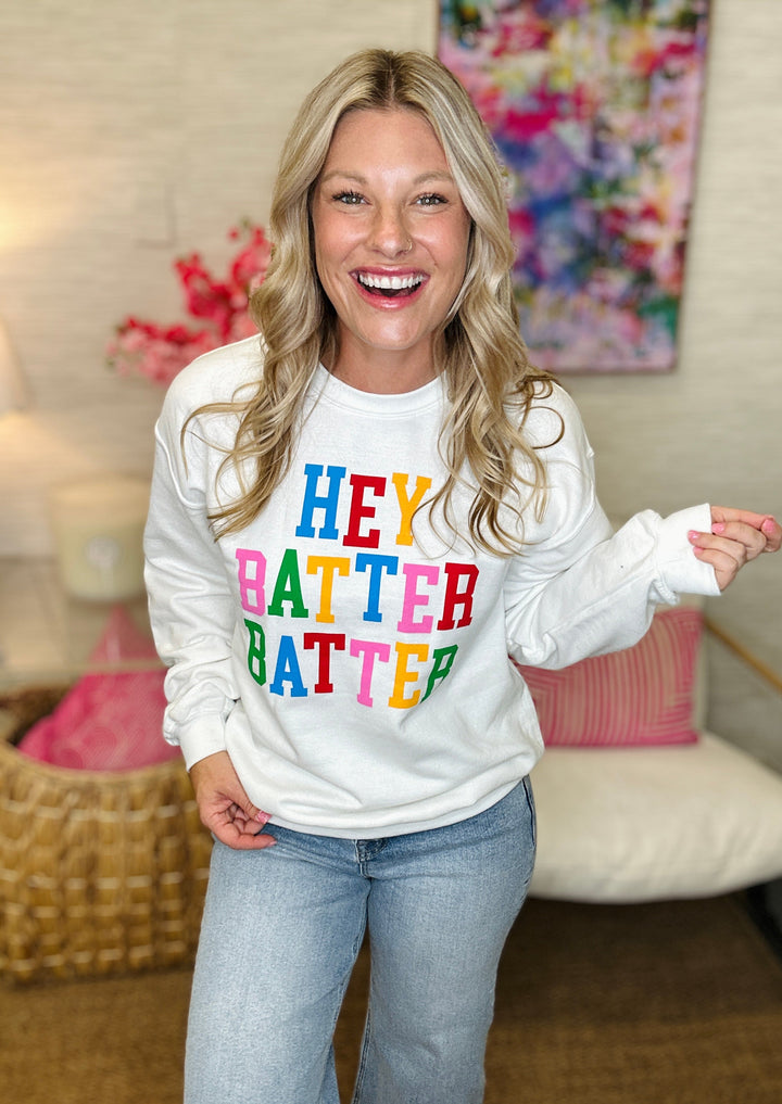 The Hey Batter Batter Pullover