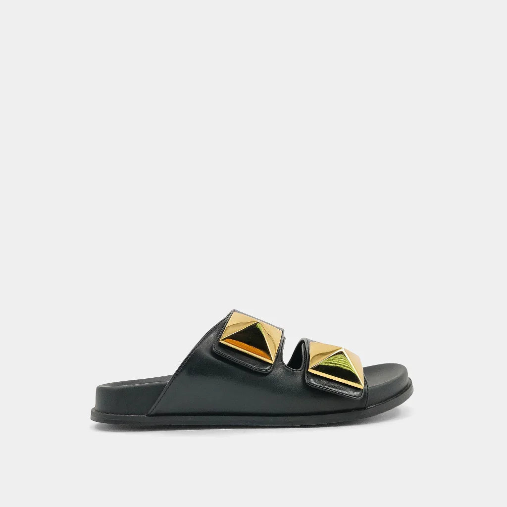 The Black Bernarda Sandals