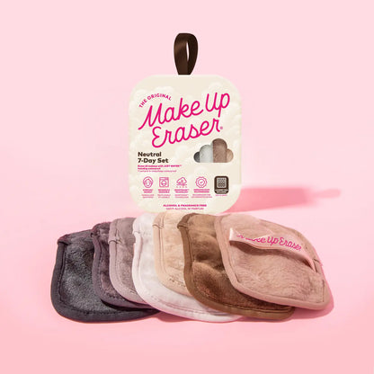 The Warm Neutral  7-Day Makeup Eraser Set