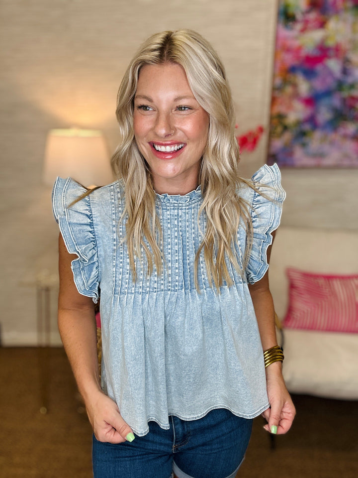 The Pintuck Top
