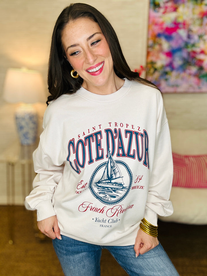 The Cote D'Azur Sweatshirt