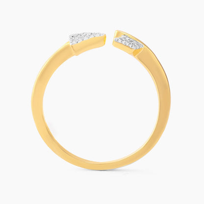 ES Arrow-Way Round Statement Ring