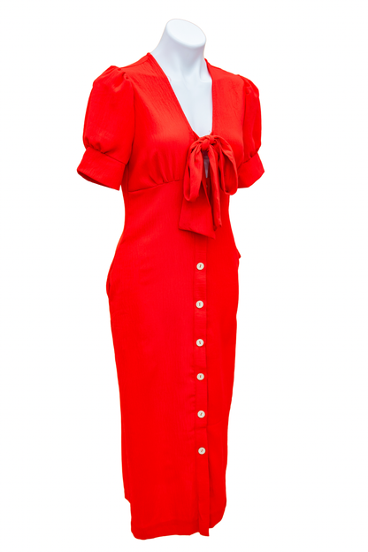 The Keegan Midi in Red
