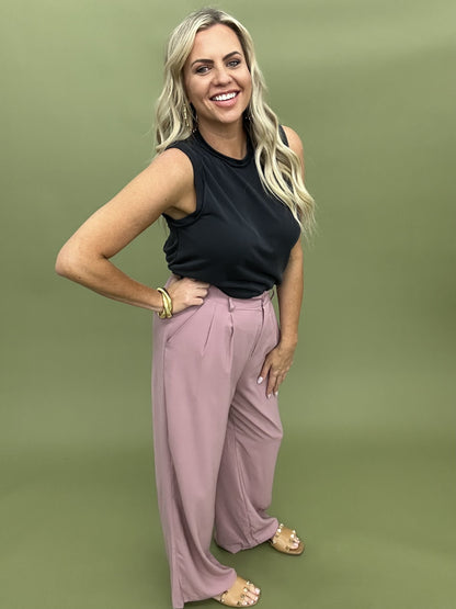The Pleated Pants - 3 Colors