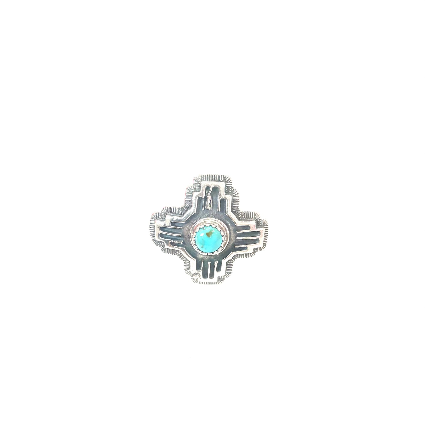 RB Zio Sterling and Turquoise Ring