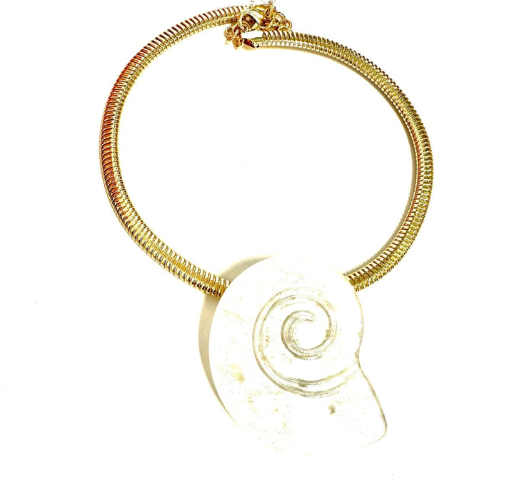 The Collar Necklace- Nautilus