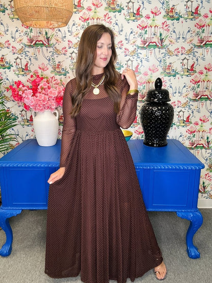 The Dot Mesh Maxi- AS