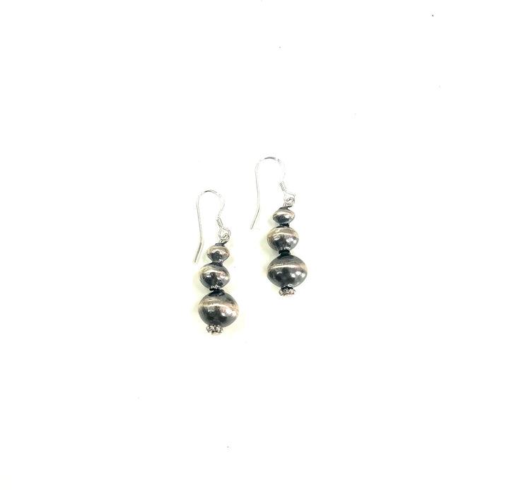 Sterling Pearl Dangle Earrings
