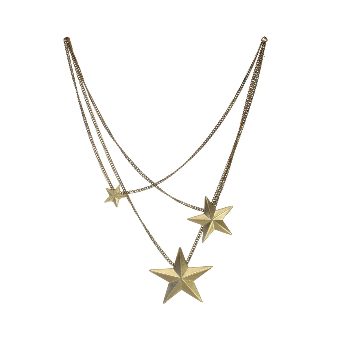 TOVA Brazil 3 Star Necklace