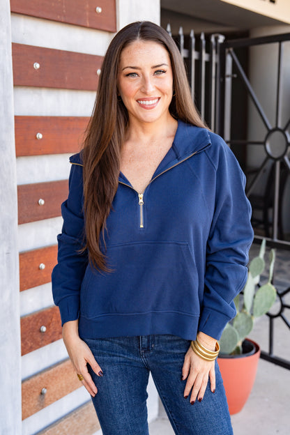 The Buckley Textured Pullover in 4 Colors