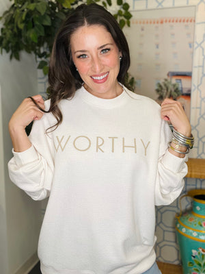 The Honey Knit Worthy Pullover
