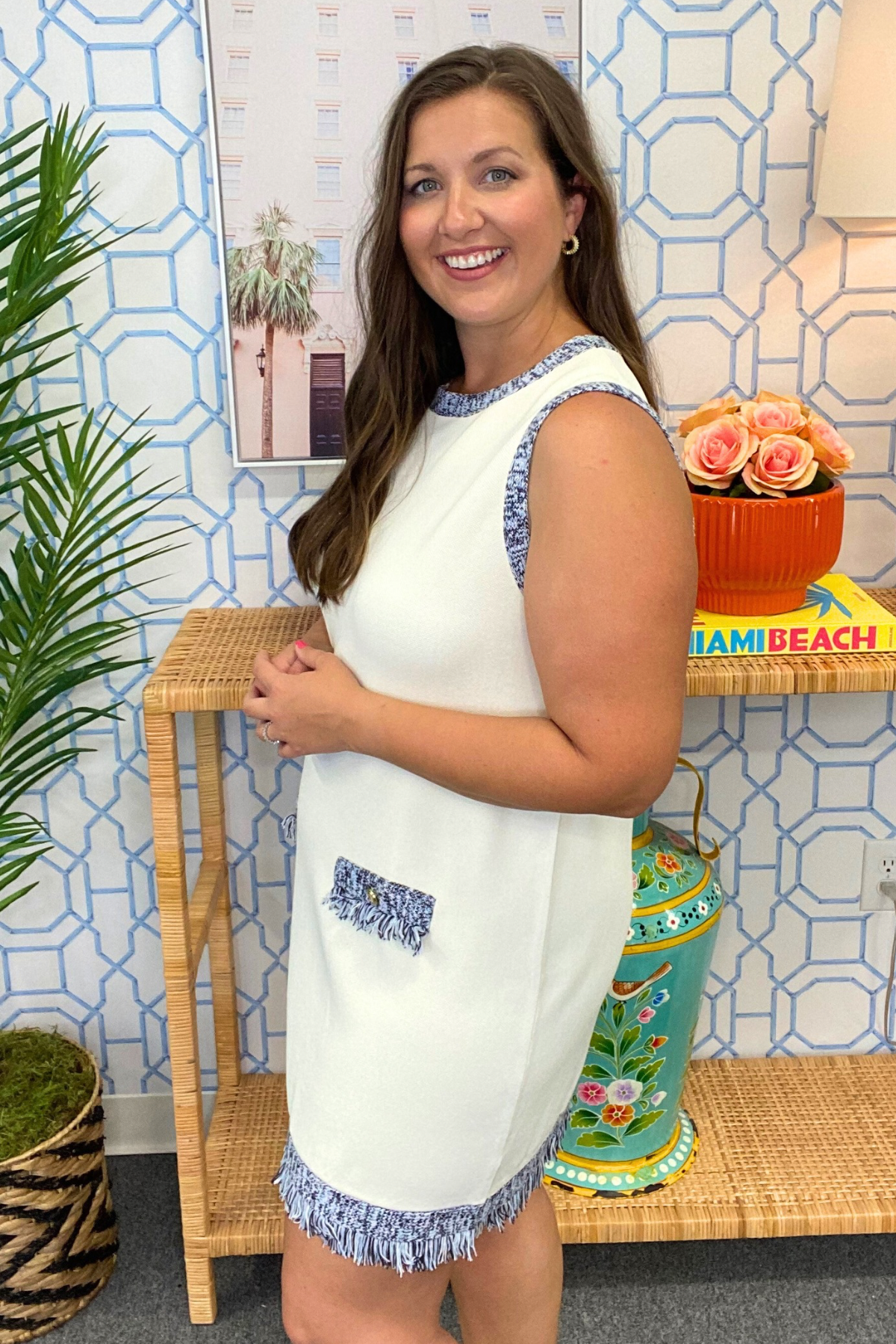 The Brunch at Tiffany's Dress in Cream