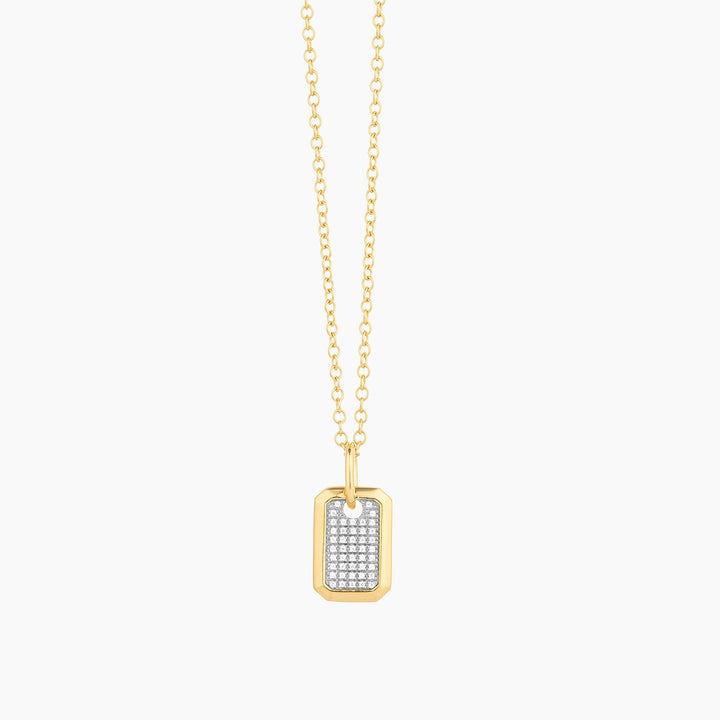 ES Brick by Brick Pendant Necklace