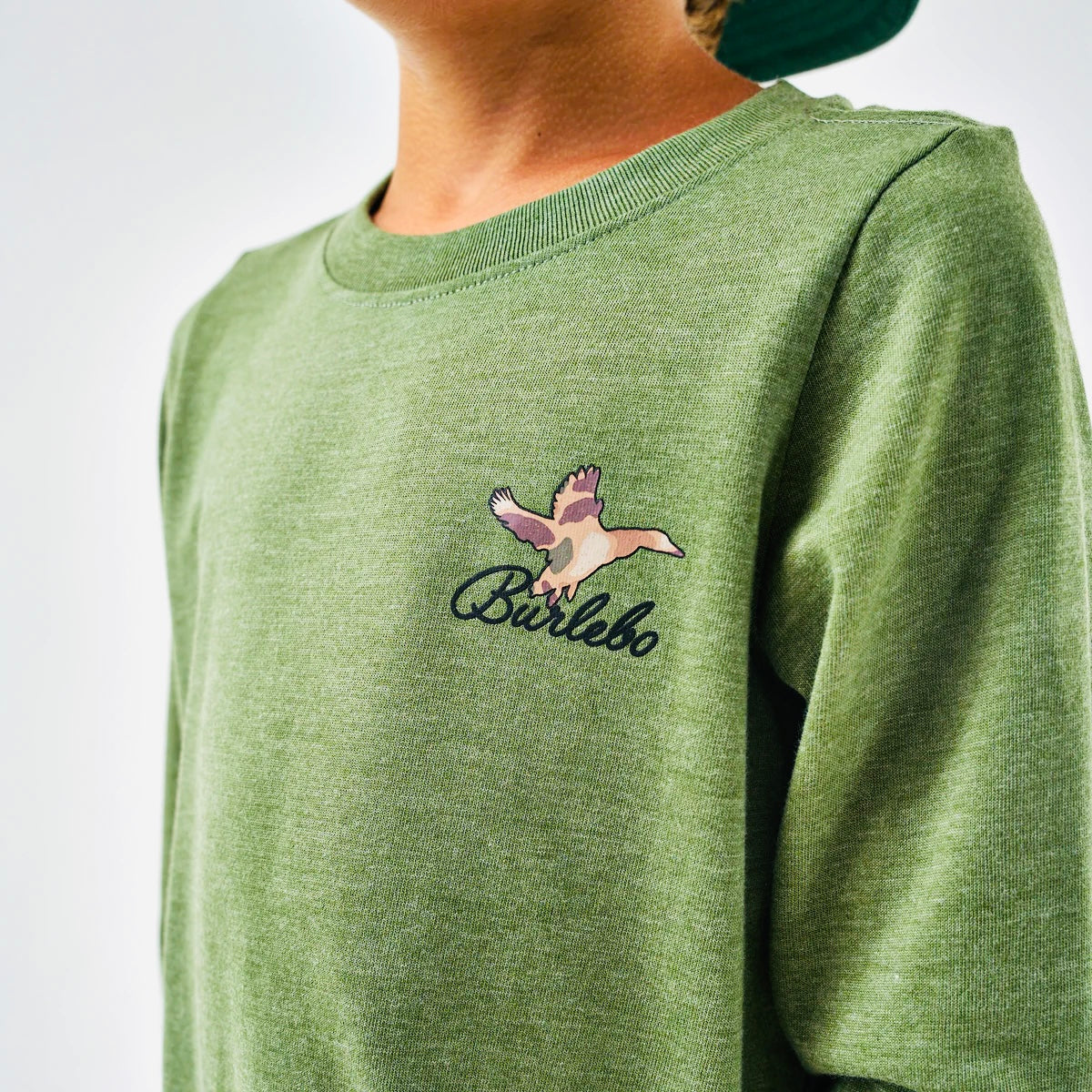 The Youth Long Sleeve Tee- Ducks Flying In
