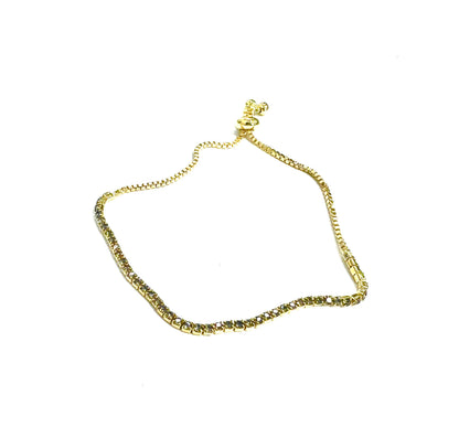 The Toggle Tennis Bracelet-2 Colors