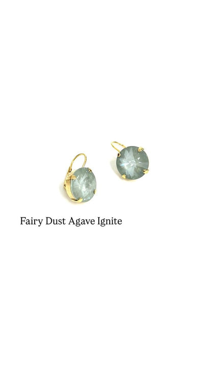 TOVA Caitlin Round Earrings