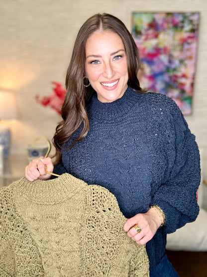 The POL Chenille Sweater-2 Colors