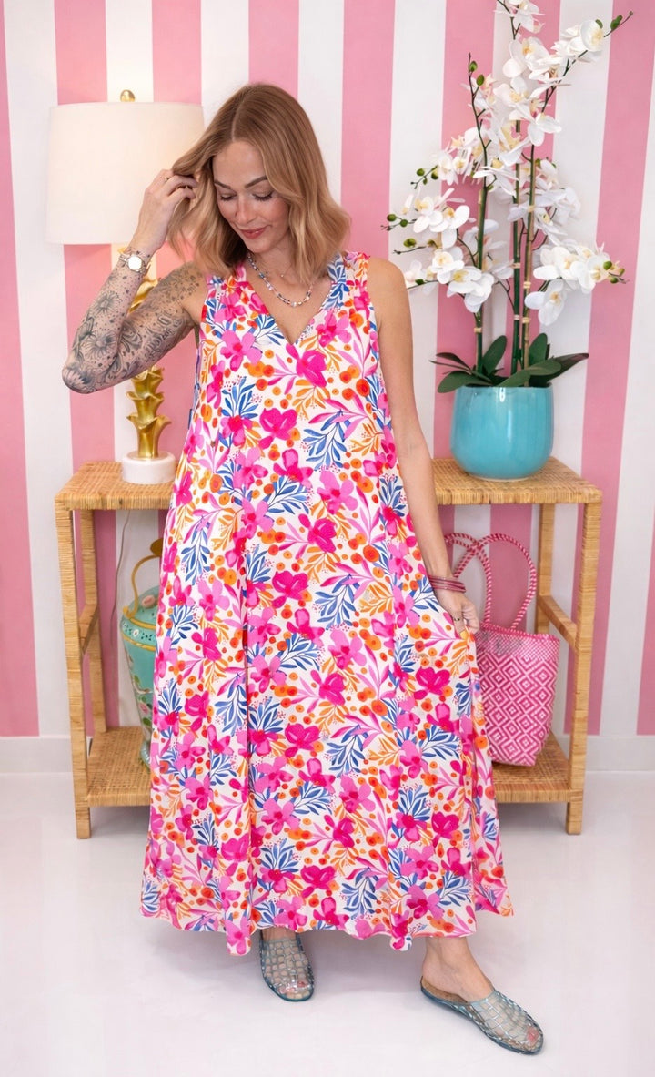 The Jolene Maxi in Summer Sonata-AS