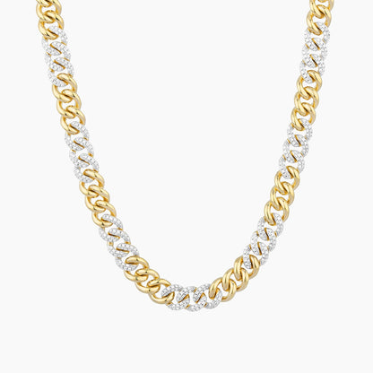 ES Full Link Cuban Pendant Necklace