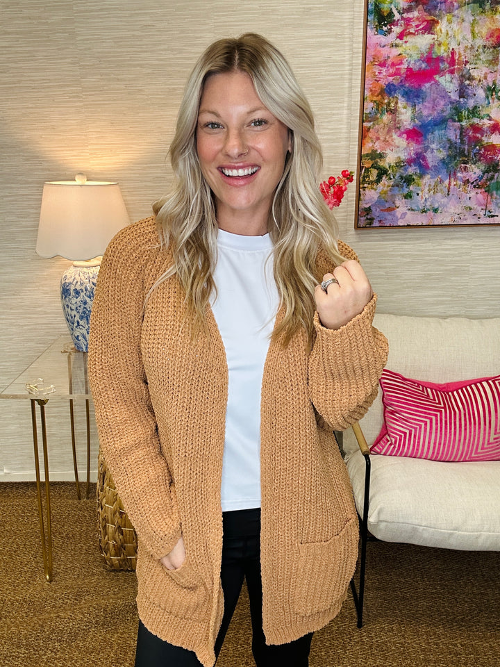 The Chenille Cardigan - 4 Colors