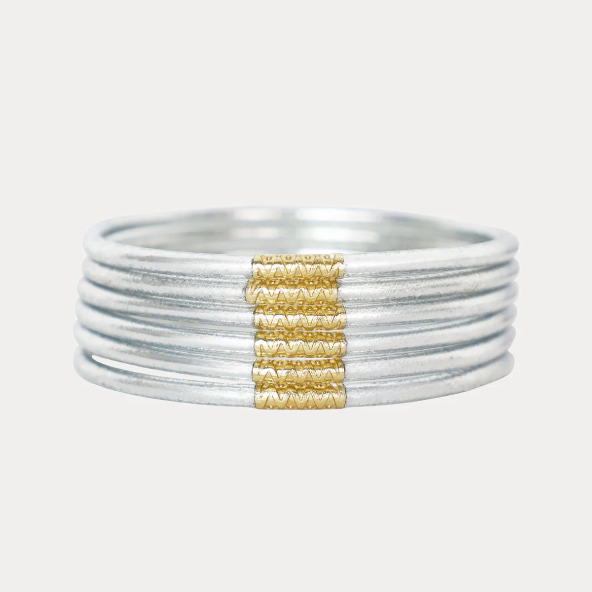 Silver Lumine All Weather Bangles
