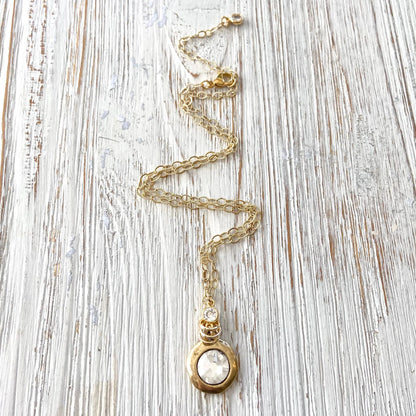 The Radiant Halo Necklace