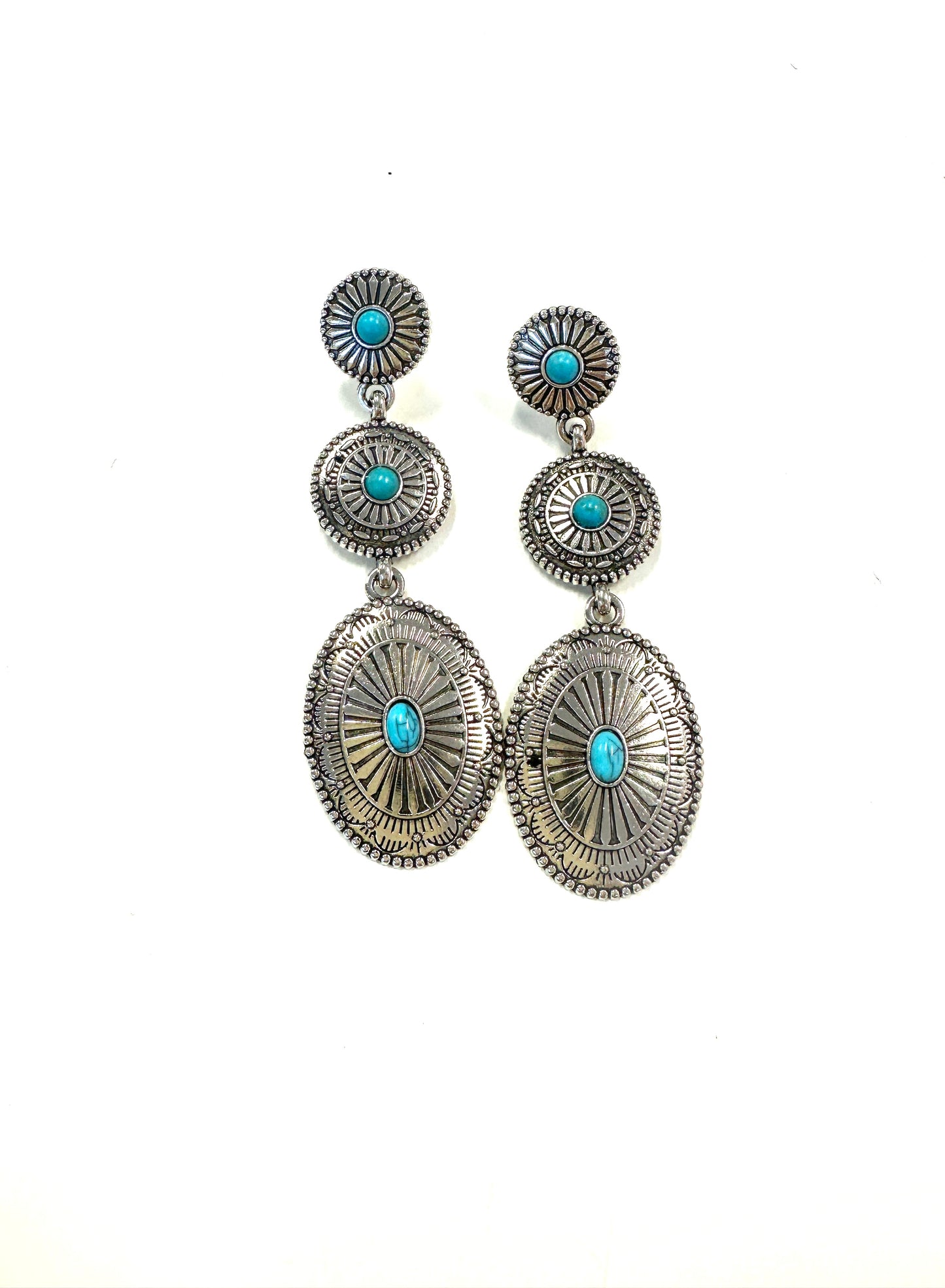 The Rodeo Triple Drop Studs- 2 Options