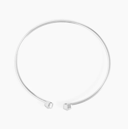 ES Twin Moon Cuff Bracelet